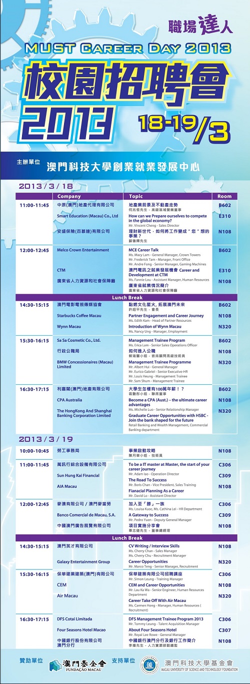 校園招聘會2013