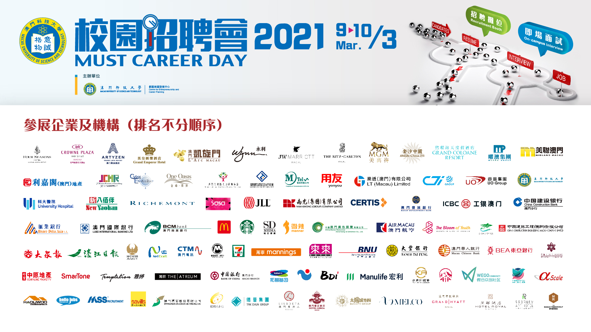 參展企業及機構