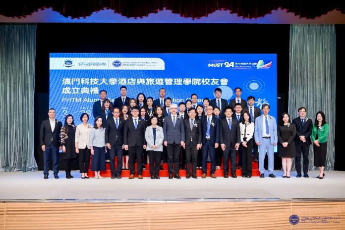 Group photo of the Alumni Association Cabinet Members and Guests