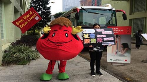 科大師生寒冬送暖獻愛心 1