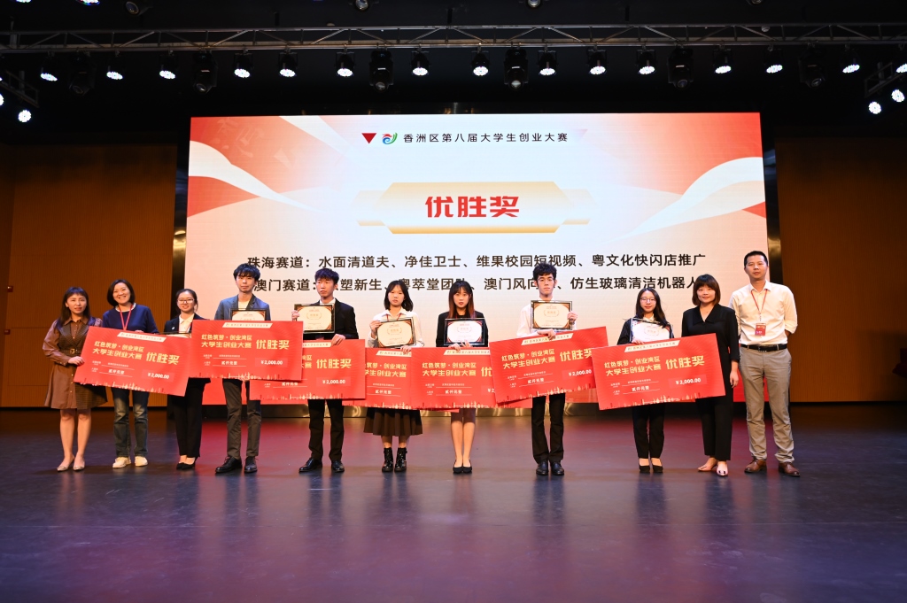 優勝奬項目合照