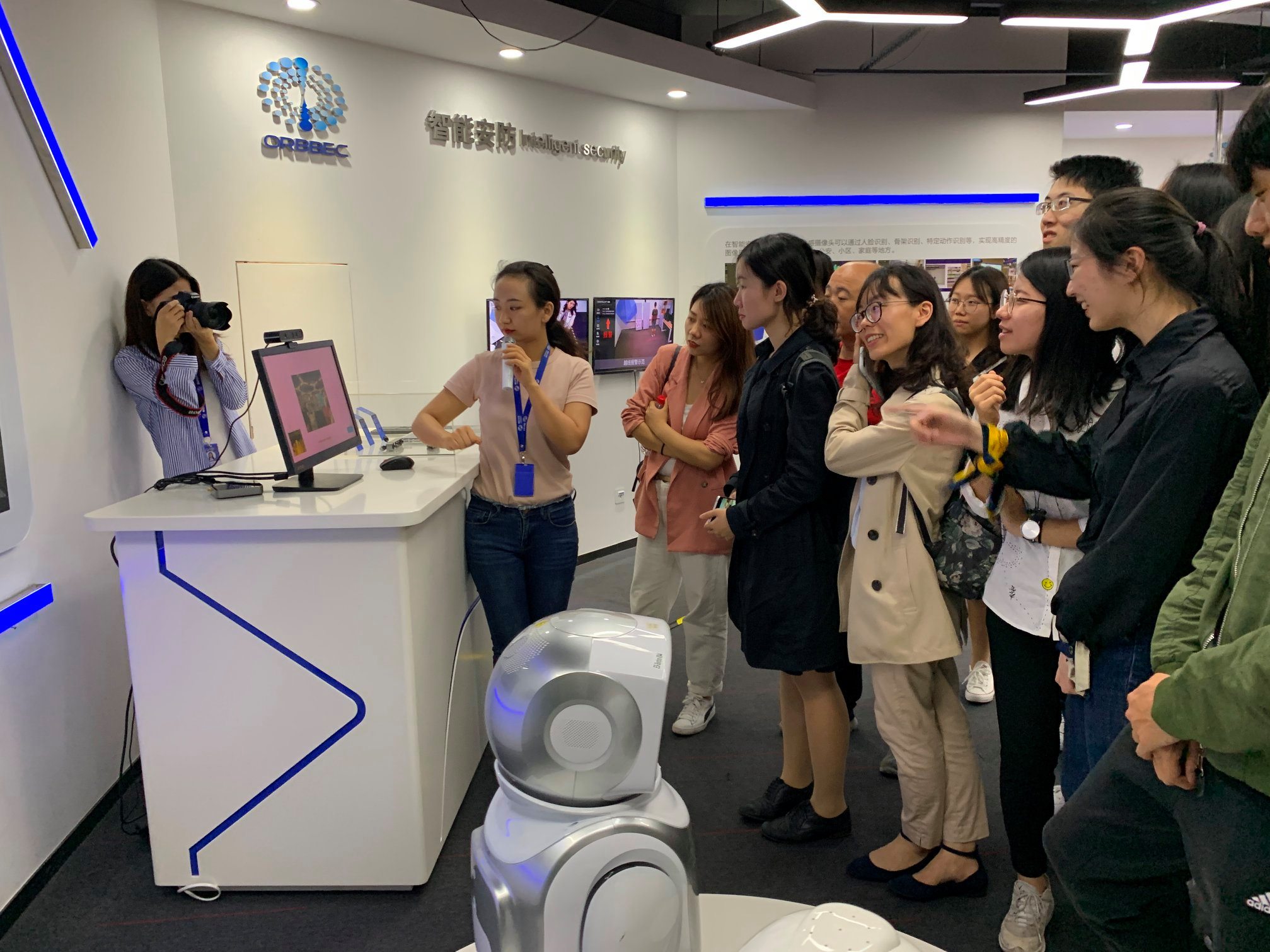 參觀深圳奧比中光科技有限公司