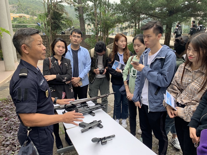 181207 澳科大學生參觀澳門保安高校