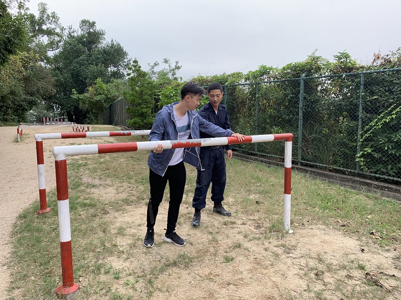 181207 澳科大學生參觀澳門保安高校