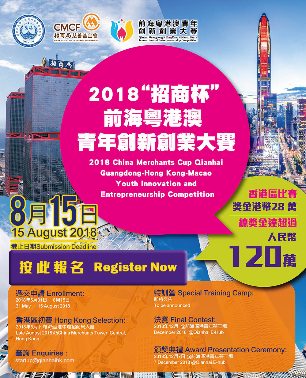 2018招商杯前海粵港澳青年創新創業大賽